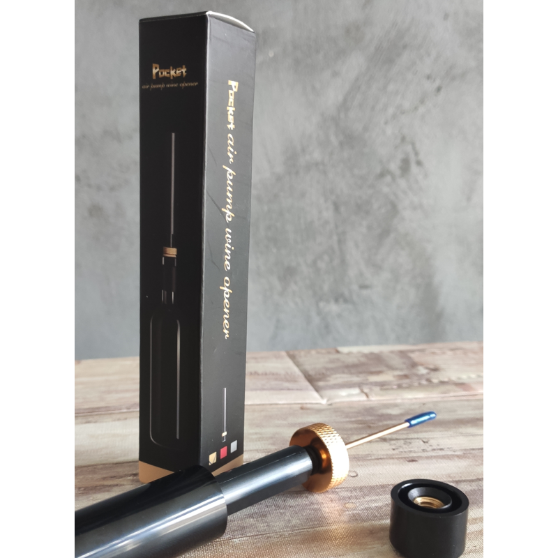 Air pressure corkscrew