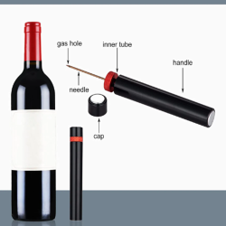 Air pressure corkscrew