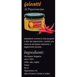 Golosetto - Crema De Parmigiano Reggiano con Chile